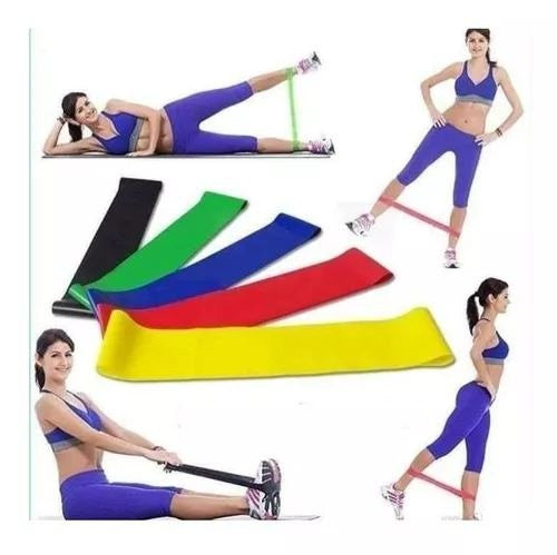 KIT BANDAS 5 EN 1 DE EJERCICIO FITNESS🏋