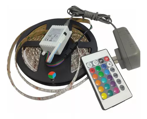 Cinta luz led RGB sencilla