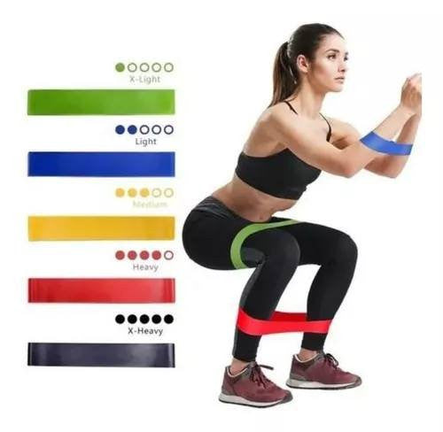 KIT BANDAS 5 EN 1 DE EJERCICIO FITNESS🏋