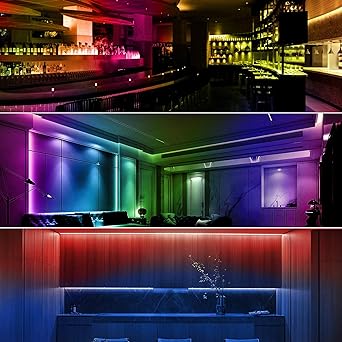 Cinta luz led RGB sencilla