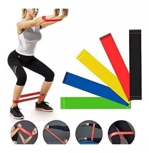 KIT BANDAS 5 EN 1 DE EJERCICIO FITNESS🏋