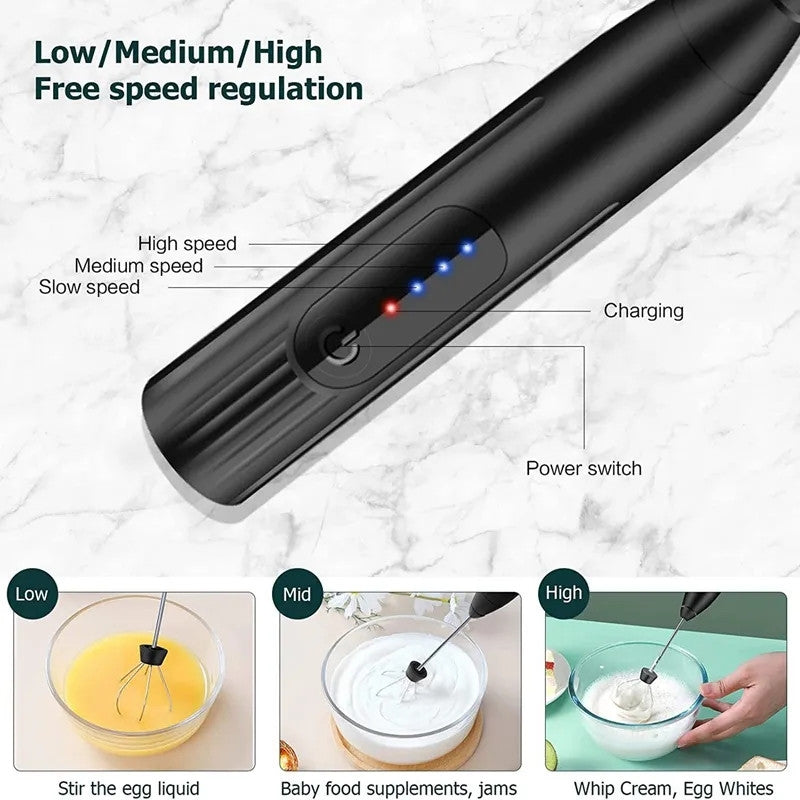 VATIDOR DE CREMA RECARGABLE