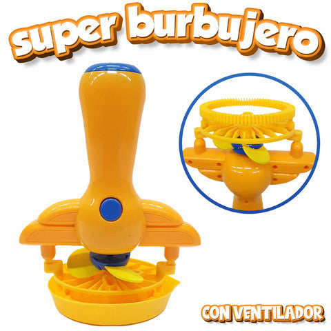 Burbujero Ventilador Funciona Con Pilas